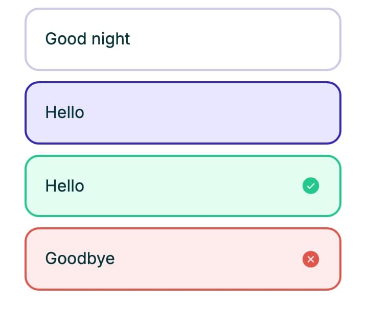 Bawo Africa quiz options showing selected, correct, and incorrect states